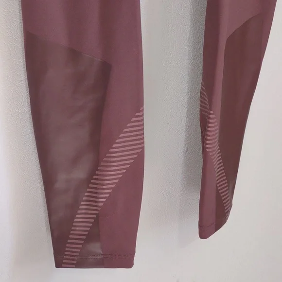 Athleta Allison Felix XXS  Reveal Tight Precision High Waisted Mauve Leggings - Picture 4 of 11